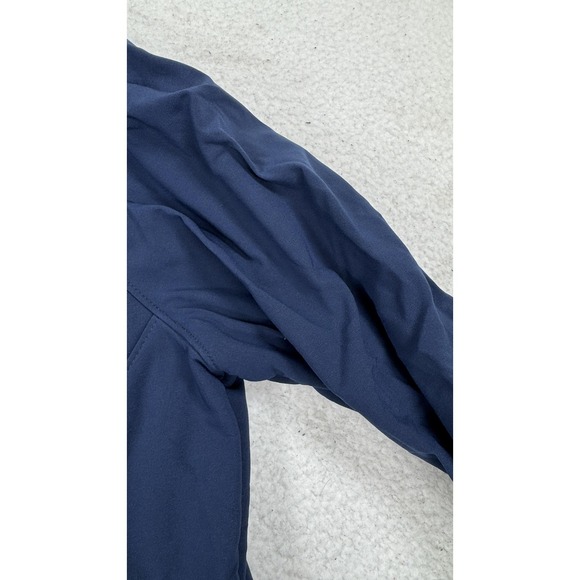 The North Face Softshell Jacket Womens Medium Blue Full Zip Fleece Lined Stretch - Picture 5 of 7